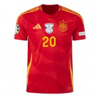 Spanien Pedri Gonzalez #20 Fußballbekleidung Heimtrikot EM 2024 Kurzarm